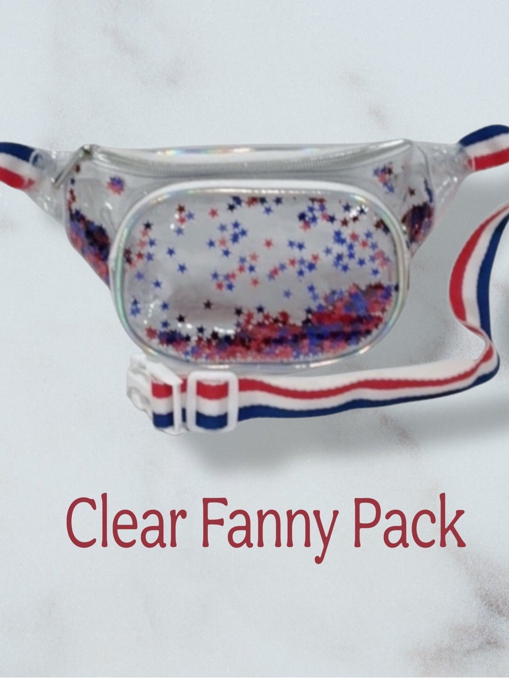 CLAIRES Confetti Fanny Pack for Kids or Thin Adult